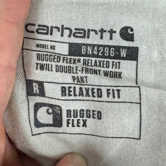 Carhartt 104296 Rugged Flex Relaxed Fit Double Front Work Pant Womens 2 Reg - Picture 12 of 16
